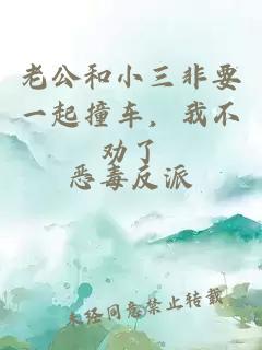 老公和小三非要一起撞車(chē)，我不勸了